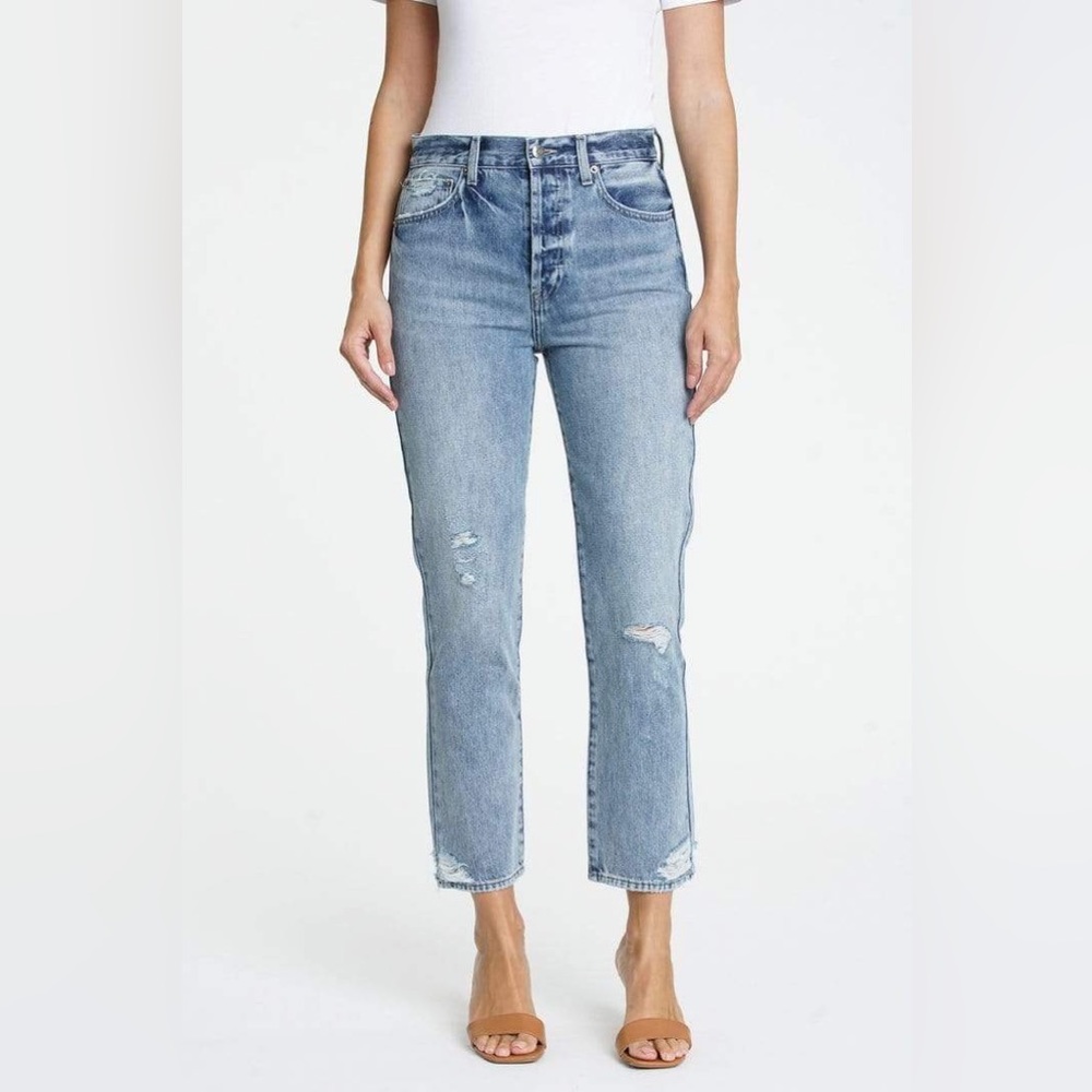 NEW Pistola “Keaton” Los Felix High Rise Slim Straight Leg Jeans. Sz 29 $118